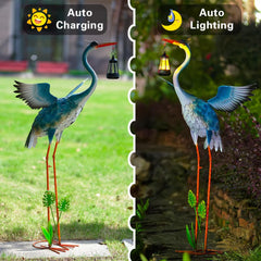 DREAMSOUL weighted feet and decorative leaf base showing stability on grass and patios