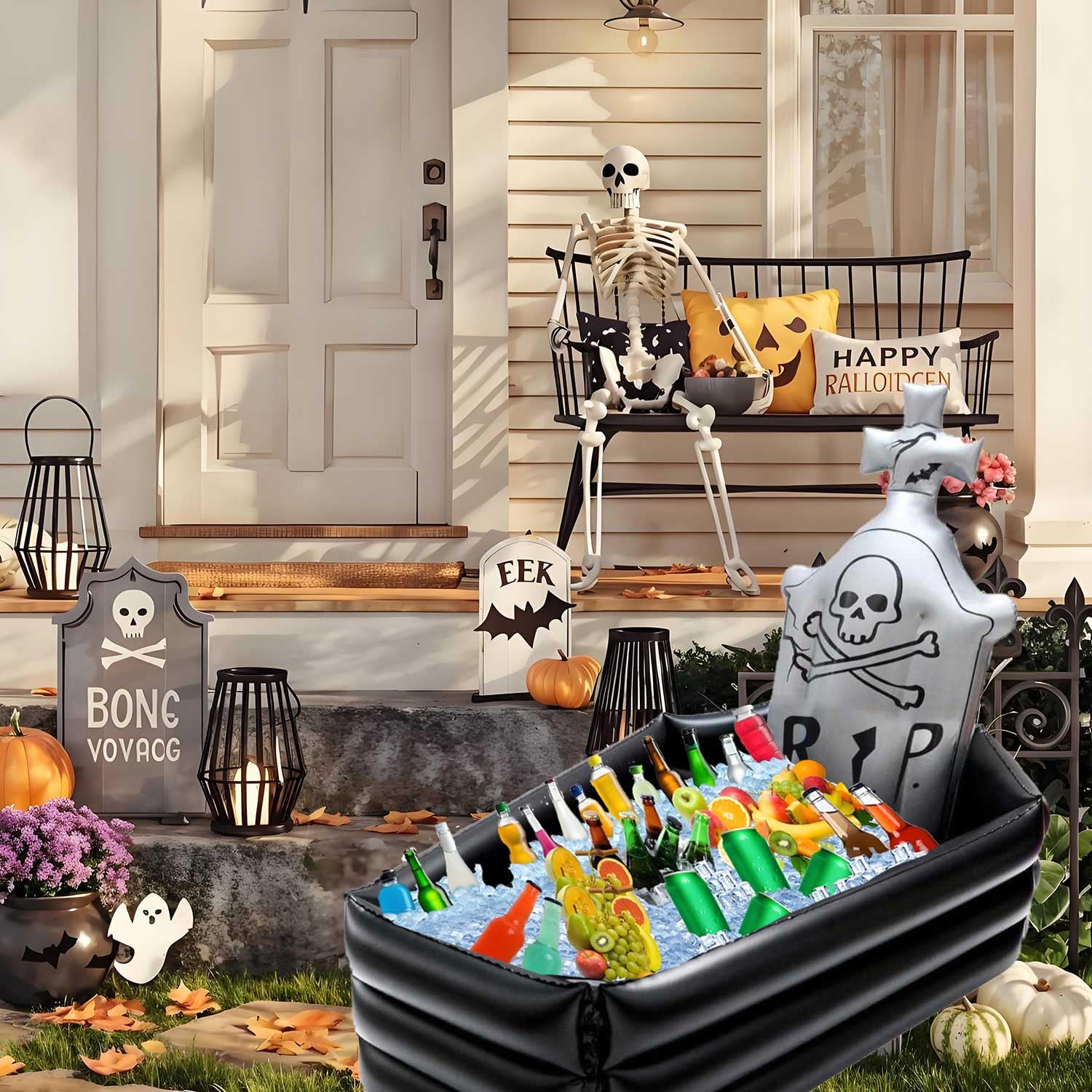 DredQcco folded cooler in storage illustrating compactness and reusability