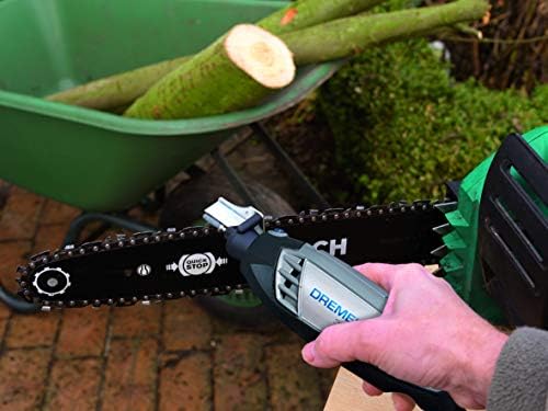 Dremel grinding stones close-up showing four sizes for matching chain cutters accurately