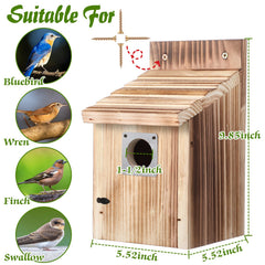Dreyoo interior grooves detail aiding fledglings to climb safely