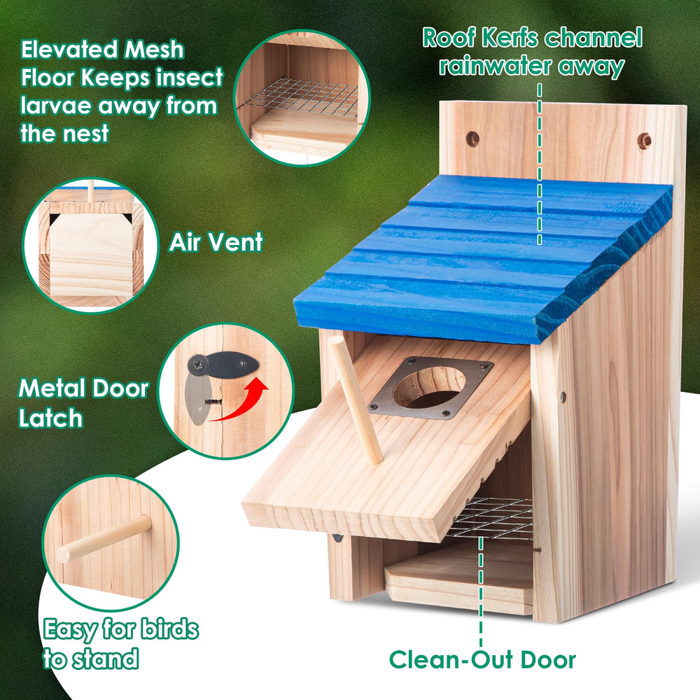 Dreyoo open front panel displayed for easy cleaning and convenient maintenance