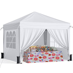 Driftalia front view canopy showing shade and sturdy frame benefit
