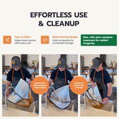 Drip EZ brisket inside the Rest EZ blanket highlighting fit and moisture-preserving benefit