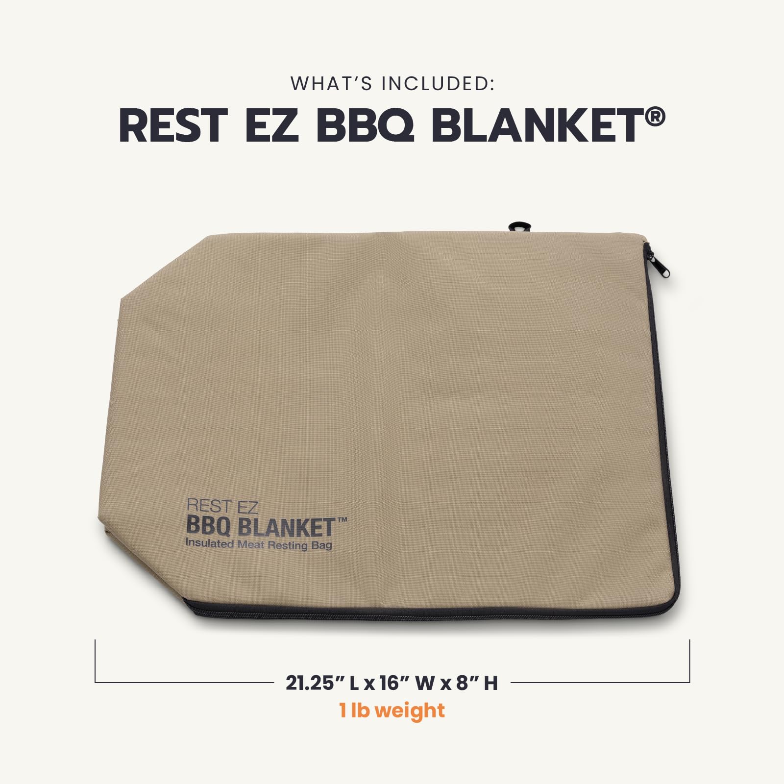 Drip EZ folded Rest EZ blanket compact for storage saving space in kitchen or garage