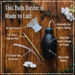 Dr. Killigan's Insect Buster tip and clear vinyl tube detail for reaching tight crevices