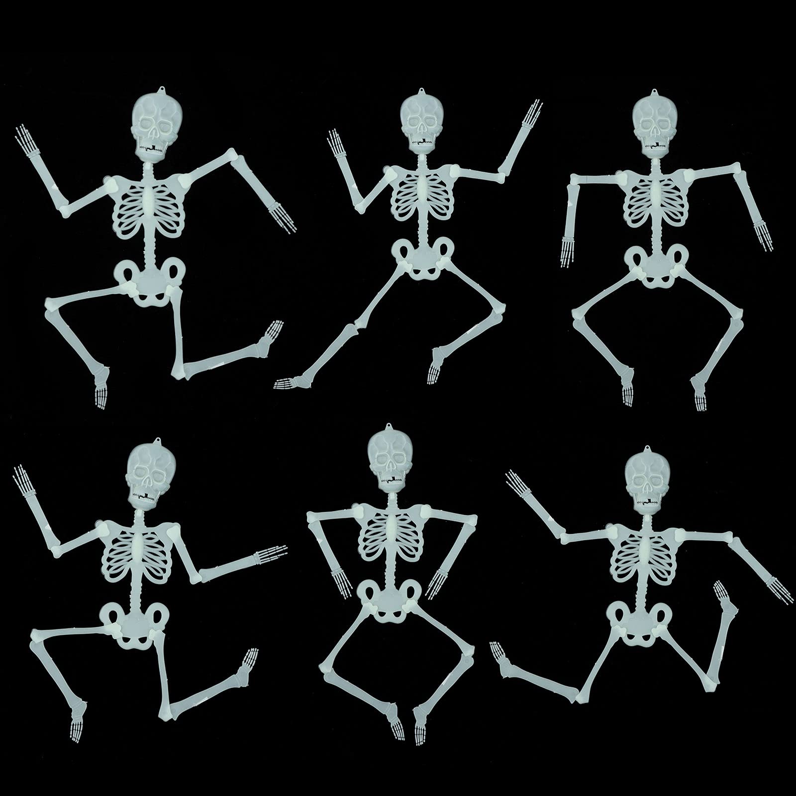 Droutti glowing skeletons at night highlighting visible glow benefit