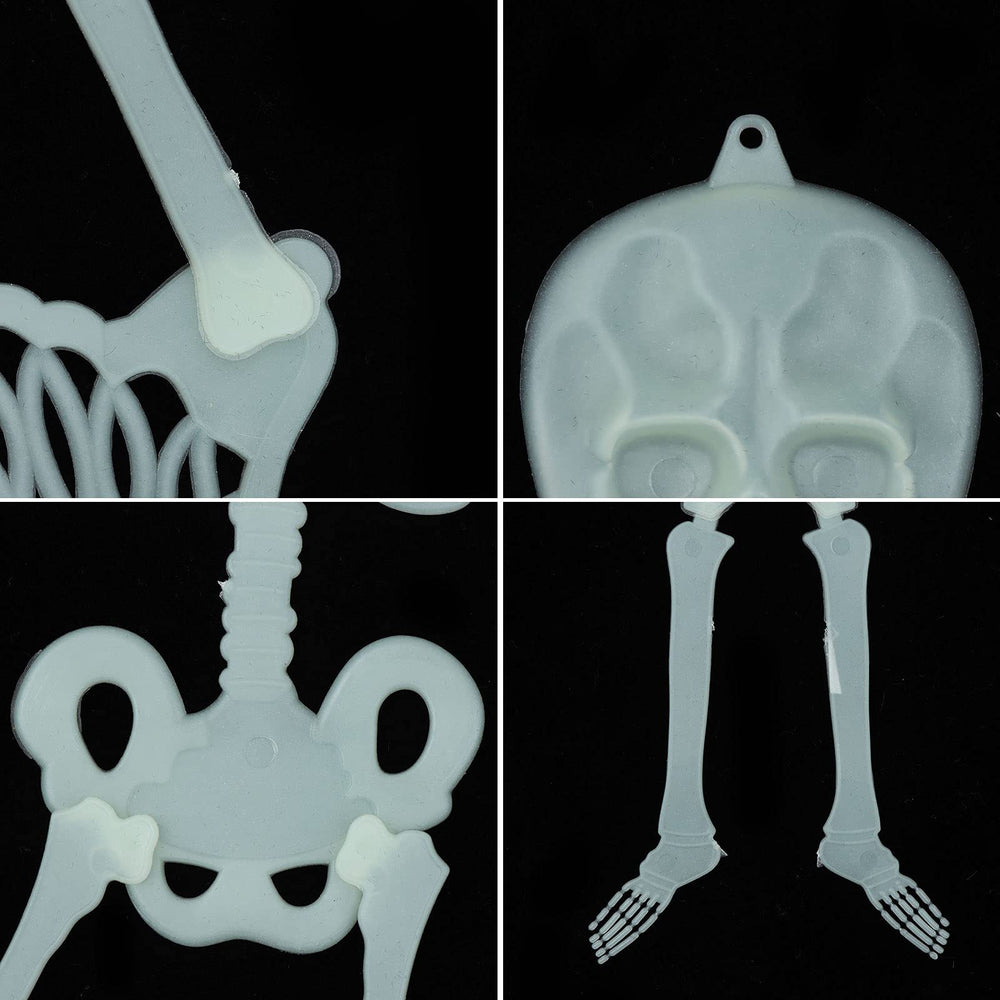Droutti skeleton hung from tree showing outdoor display benefit