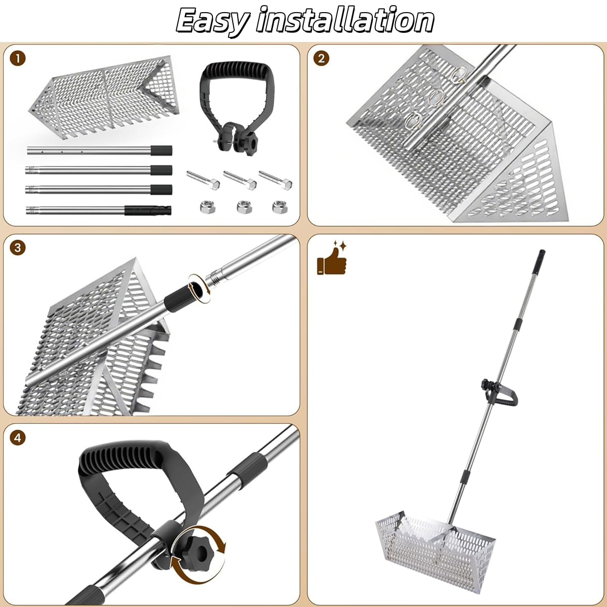 Drunmist rake in use uncovering a shark tooth improving find efficiency benefit