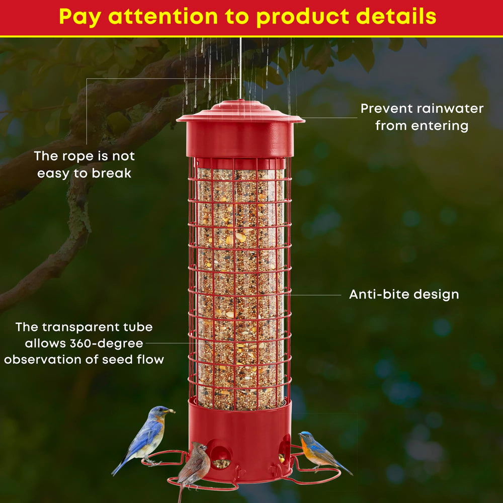 DSUMD waterproof gasket and bottom showing leak-proof design to keep seeds dry