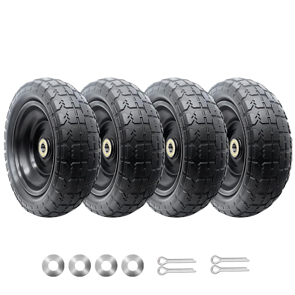 Dualso 10-inch front profile showing full wheel for durable replacement