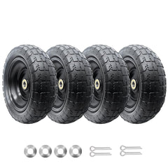 Dualso 10-inch front profile showing full wheel for durable replacement