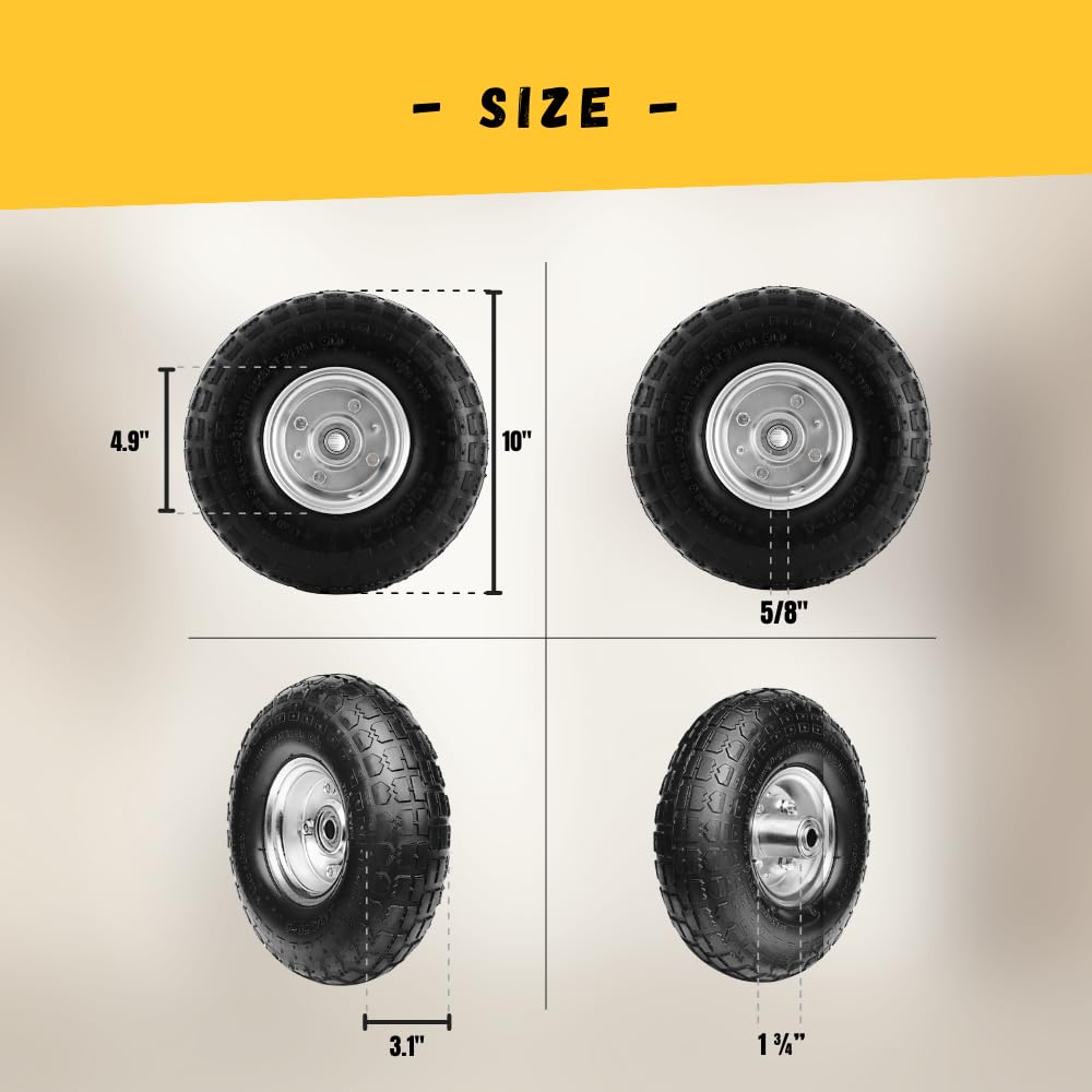 Dualso double-sealed bearing and 5/8" axle bore detail for smooth low-maintenance rotation