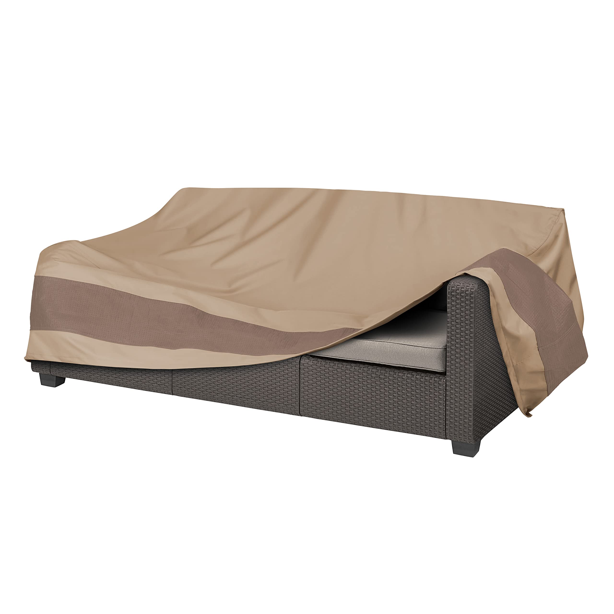 Duck Covers close-up of waterproof fabric weave showing water resistance benefit