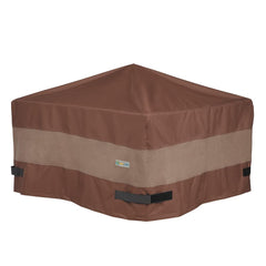 Duck Covers front view of 38-inch square cover showing full fit and protection