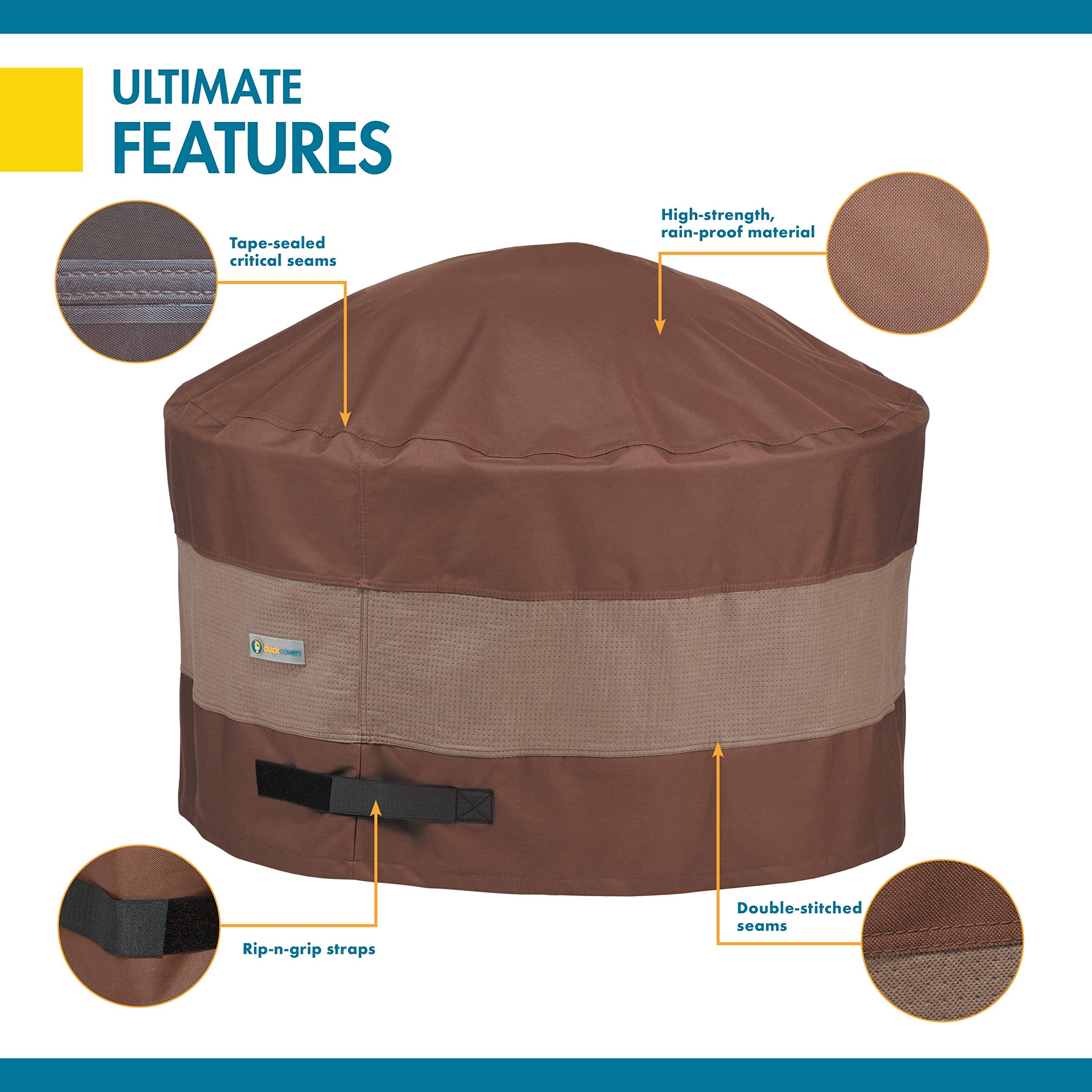 DUCKCOVERS next to chair shows scale and coverage benefit