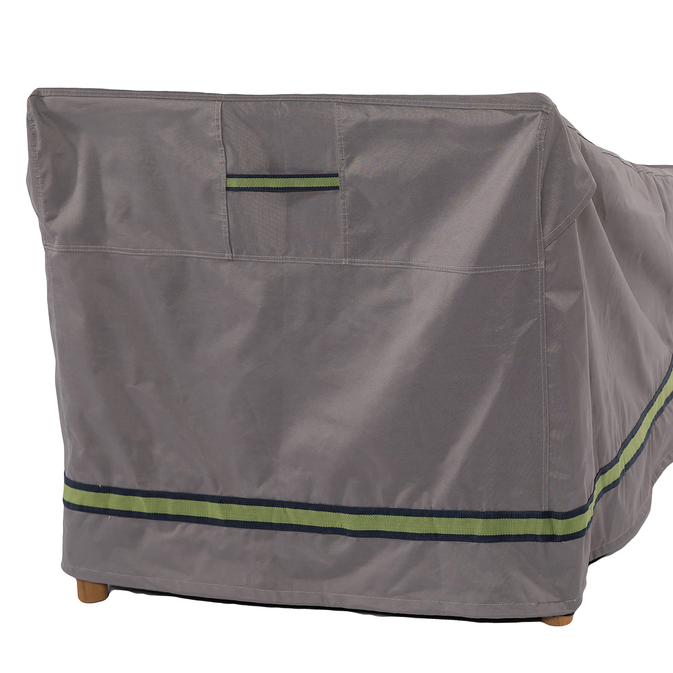 Duck Covers close-up of durable fabric texture offering weather resistance benefit