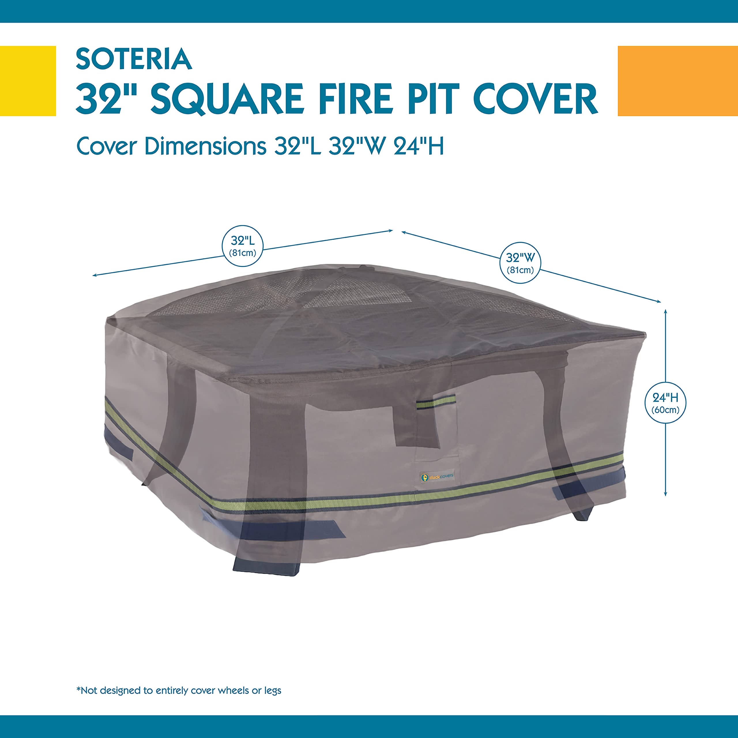 Duck Covers Soteria secured in wind demonstration showing straps holding tight benefit wind protection