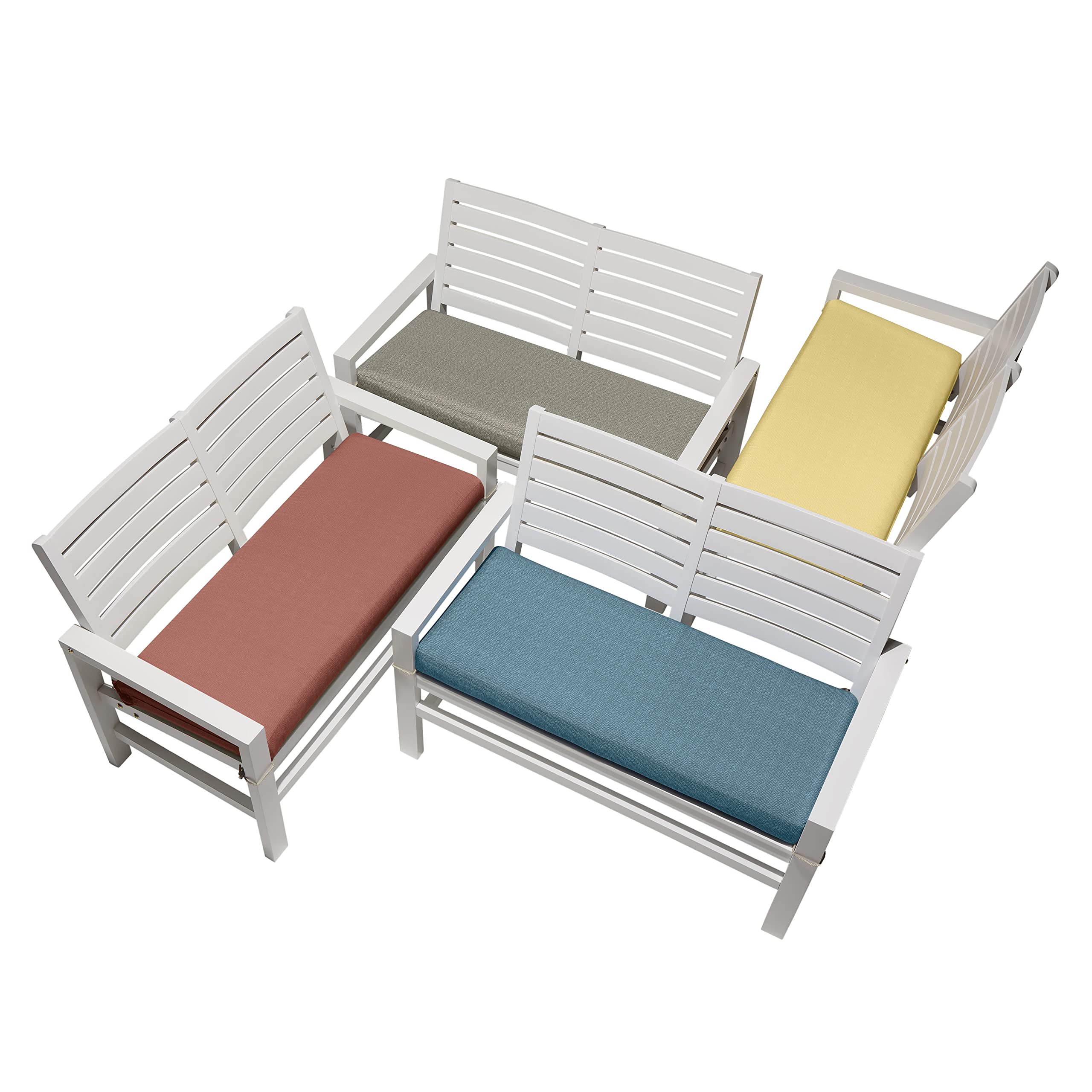 Duck Covers side profile showing 3-inch foam thickness for supportive outdoor comfort