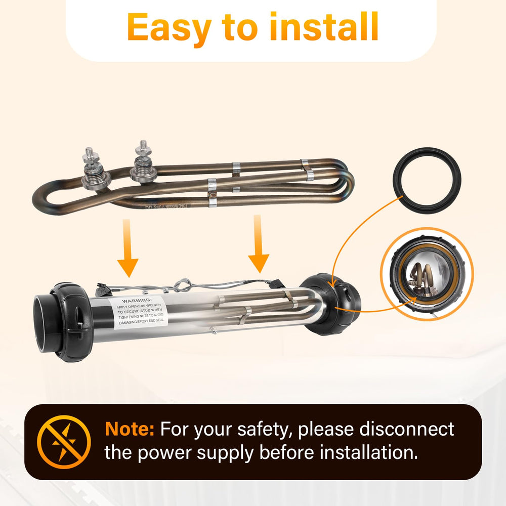 DuckcowsC installed in Balboa heater housing restoring reliable heat