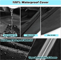 DUDSOEHO close-up of oxford fabric texture for durable tear resistance