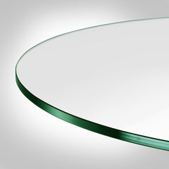 Dulles Glass placed on coffee table protecting surface while maintaining original style