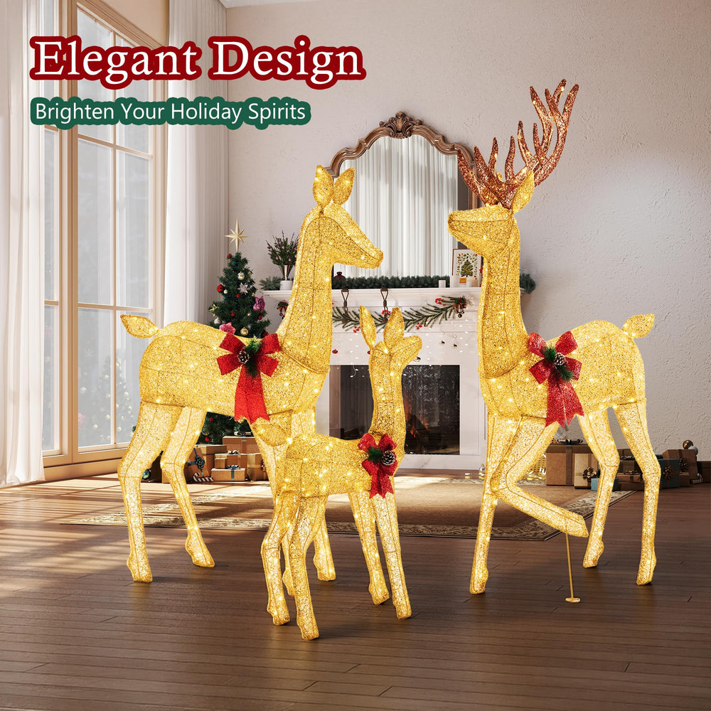 DUMOS porch lifestyle scene showing welcoming holiday atmosphere