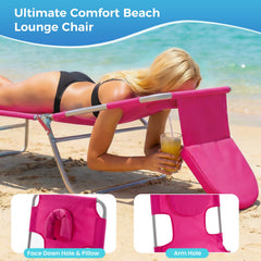 DUMOS lounge folded with shoulder strap for lightweight portable transport