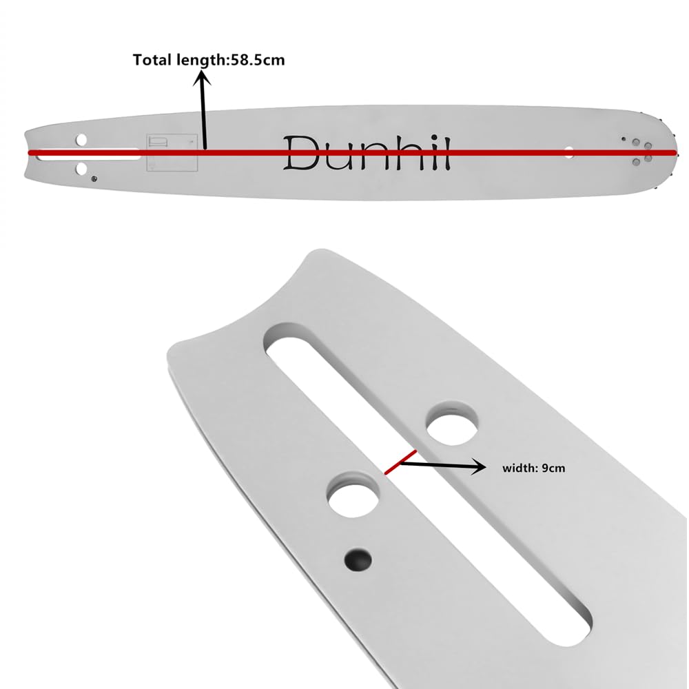 Dunhil bar tip and sprocket nose showing durable nose and smooth feed
