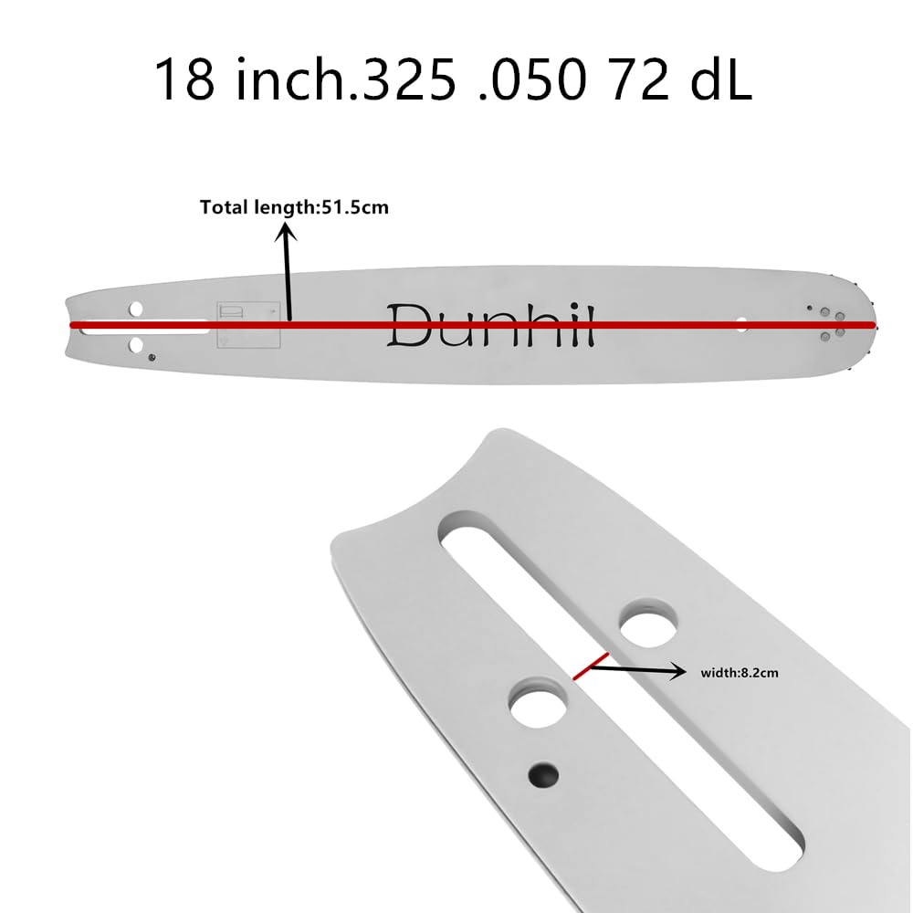 Dunhil close-up of chain cutters and depth gauges, showing sharpness and consistent cut