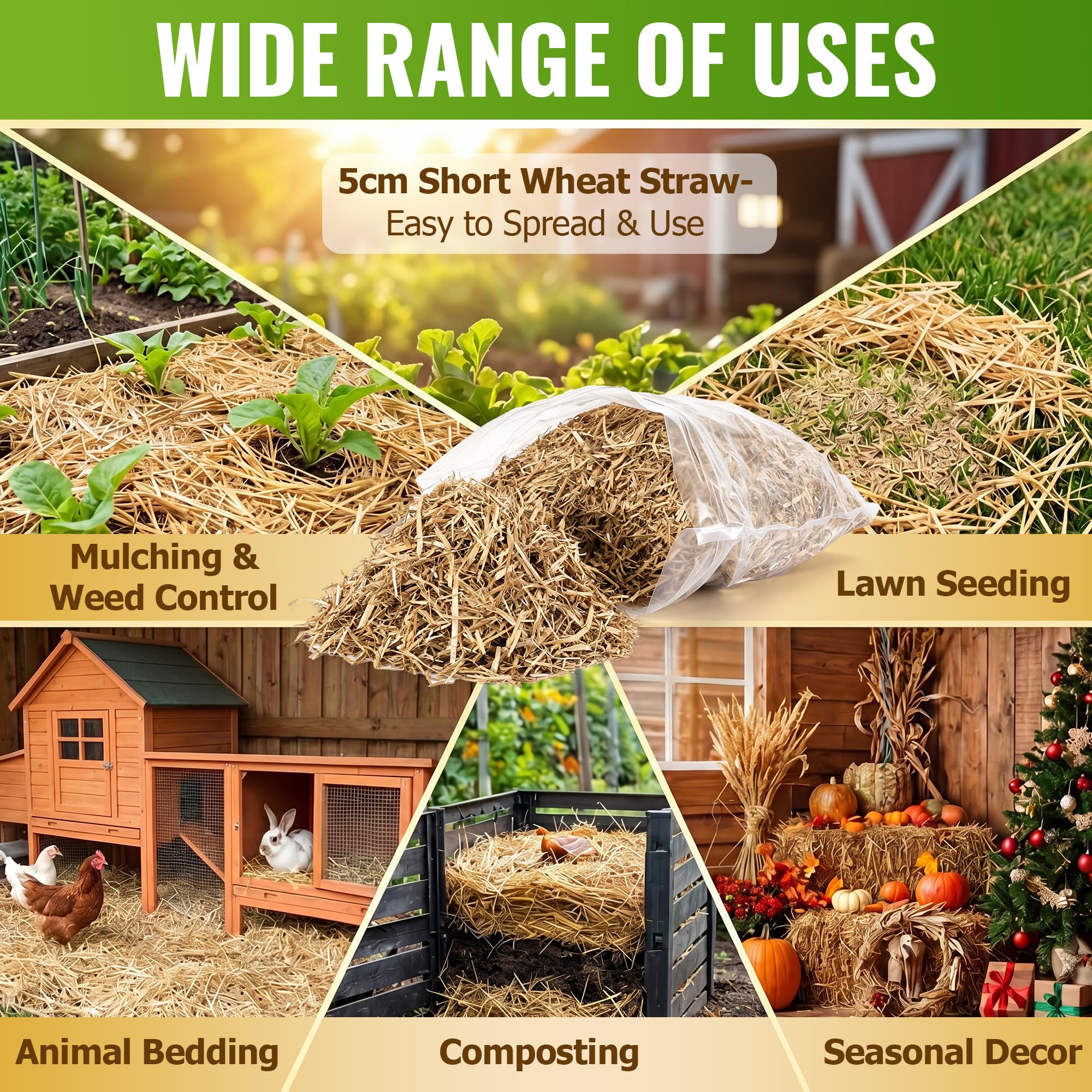 dunkive compost mix with straw adding carbon and improving decomposition benefit