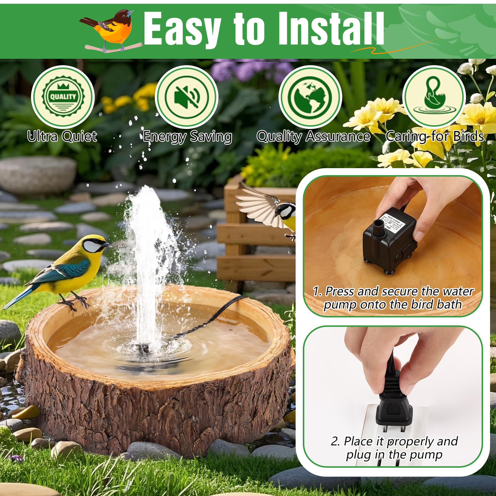 Dunkive packaging and included parts showing easy assembly and contents