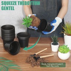 DUNPUTE stacked pots side profile demonstrating sturdy, space-saving design