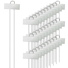 Duraaamo front view of 30 plant label stakes showing packaging and quantity benefit