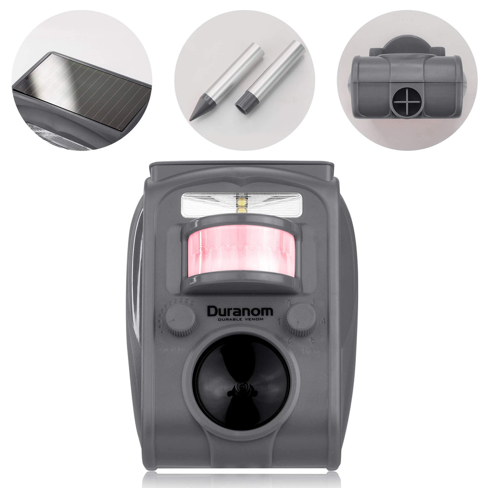 DURANOM usb port backup charge enabling reliable power during low sun