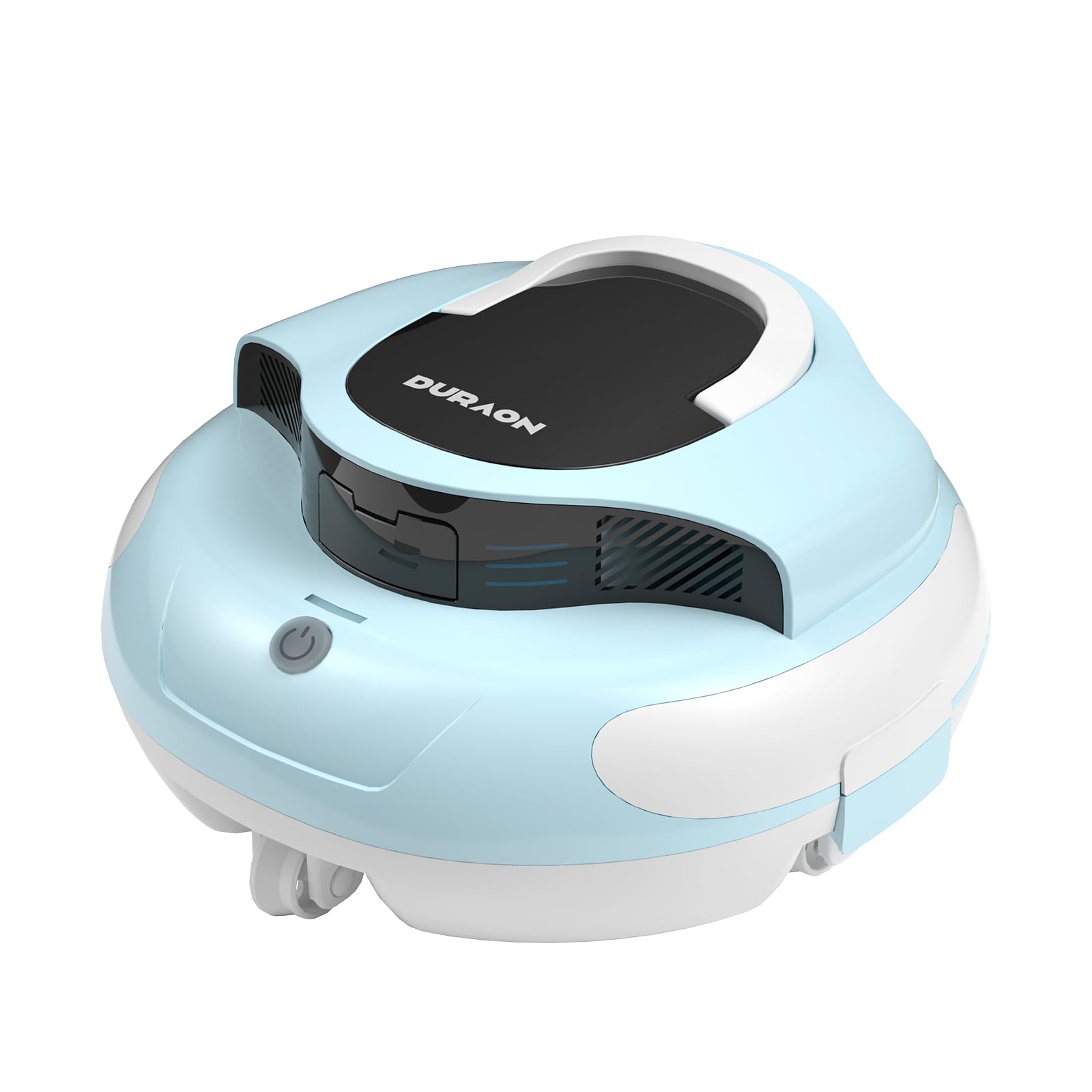 Duraon front view showing compact body and visible intake, highlighting easy handling