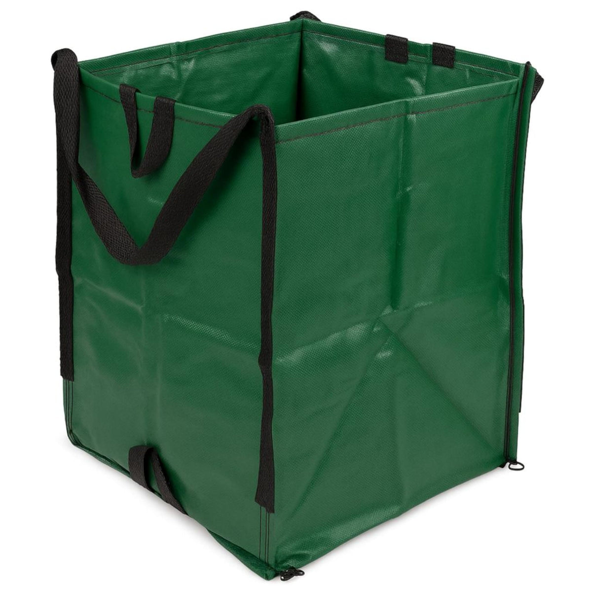 DURASACK front view showing durable green bag for hauling