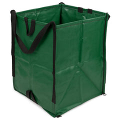 DURASACK front view showing durable green bag for hauling