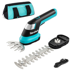 DURATECH front view showing compact cordless design and ergonomic benefits