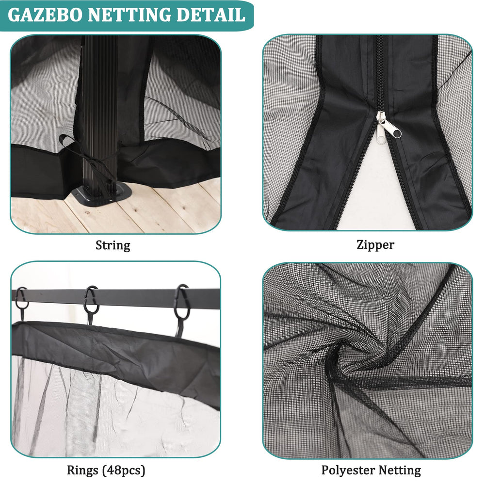 DURCOVER widened cloth bezel bottom edge providing reduced sagging benefit