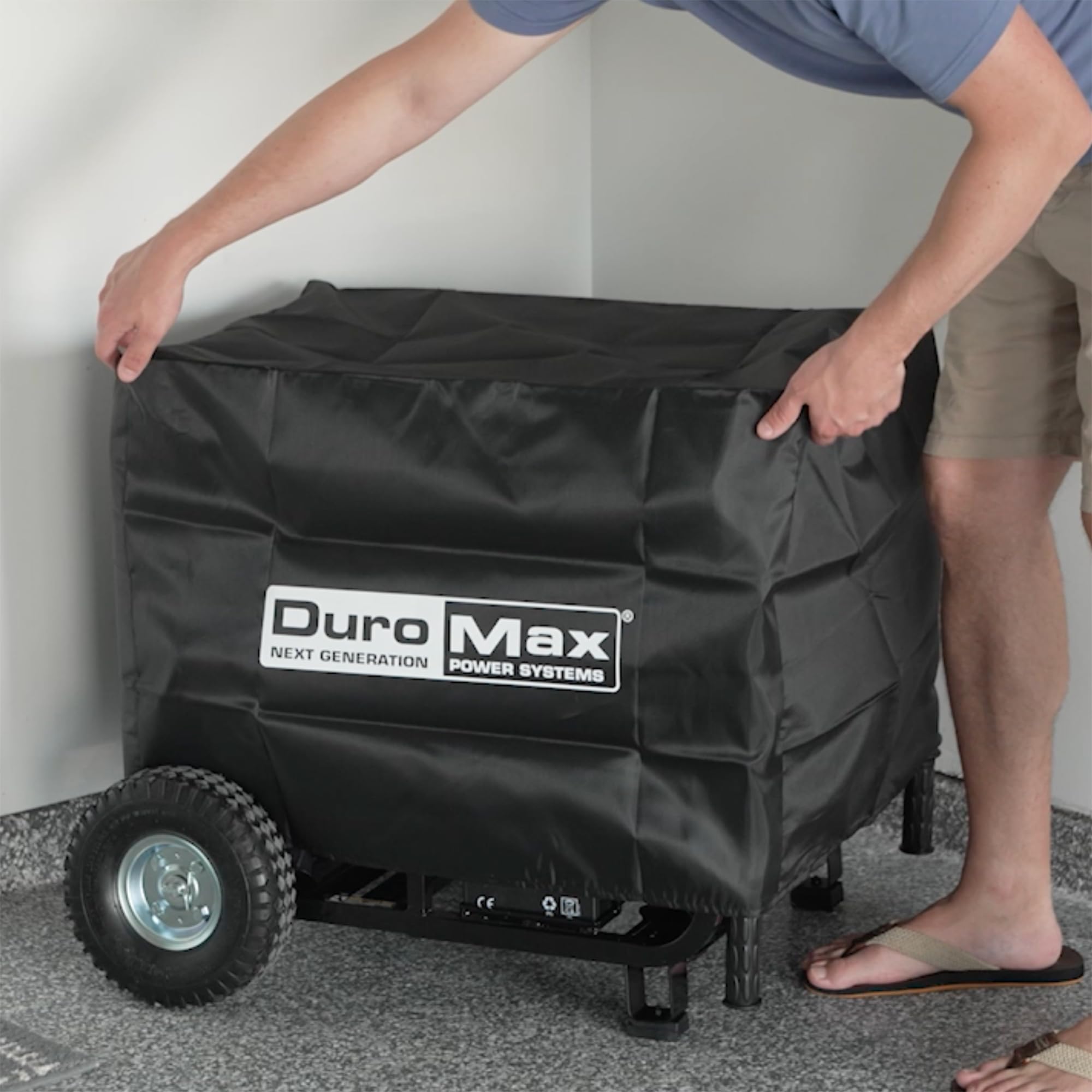 DuroMax seam and edge stitching detail showing reinforced durability