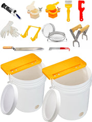 Duseu kit front packaging showing all included harvesting tools for effortless extraction
