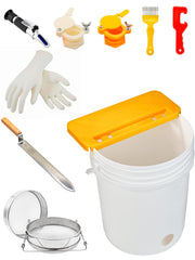 Duseu front packaging showing the complete 10-piece honey kit and its benefits