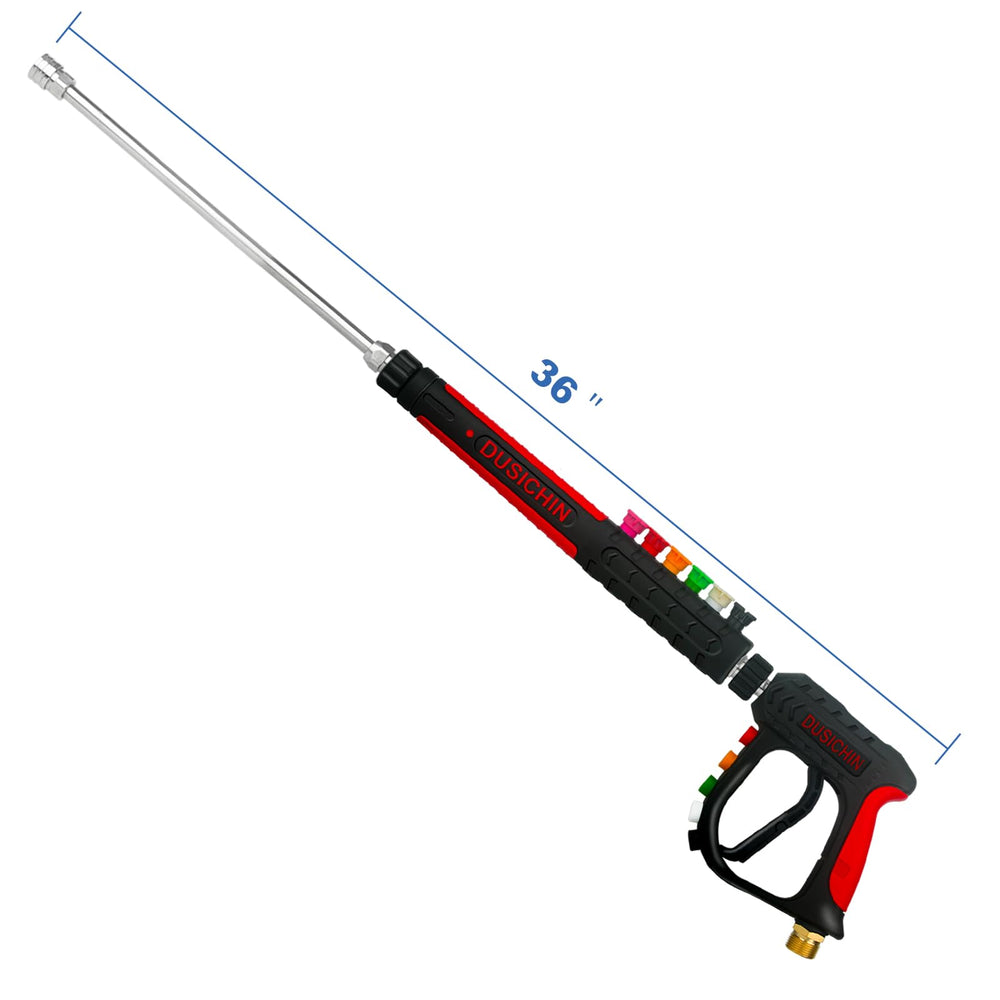 DUSICHIN ergonomic handle detail reducing hand fatigue during cleaning