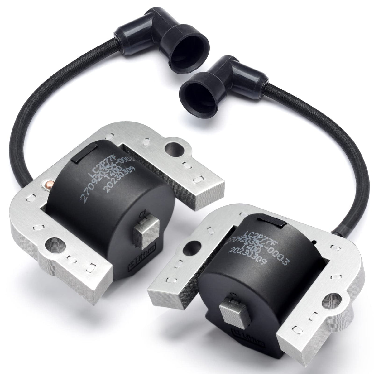 Dusledel front view coil modules showing fit and reliable spark restoration