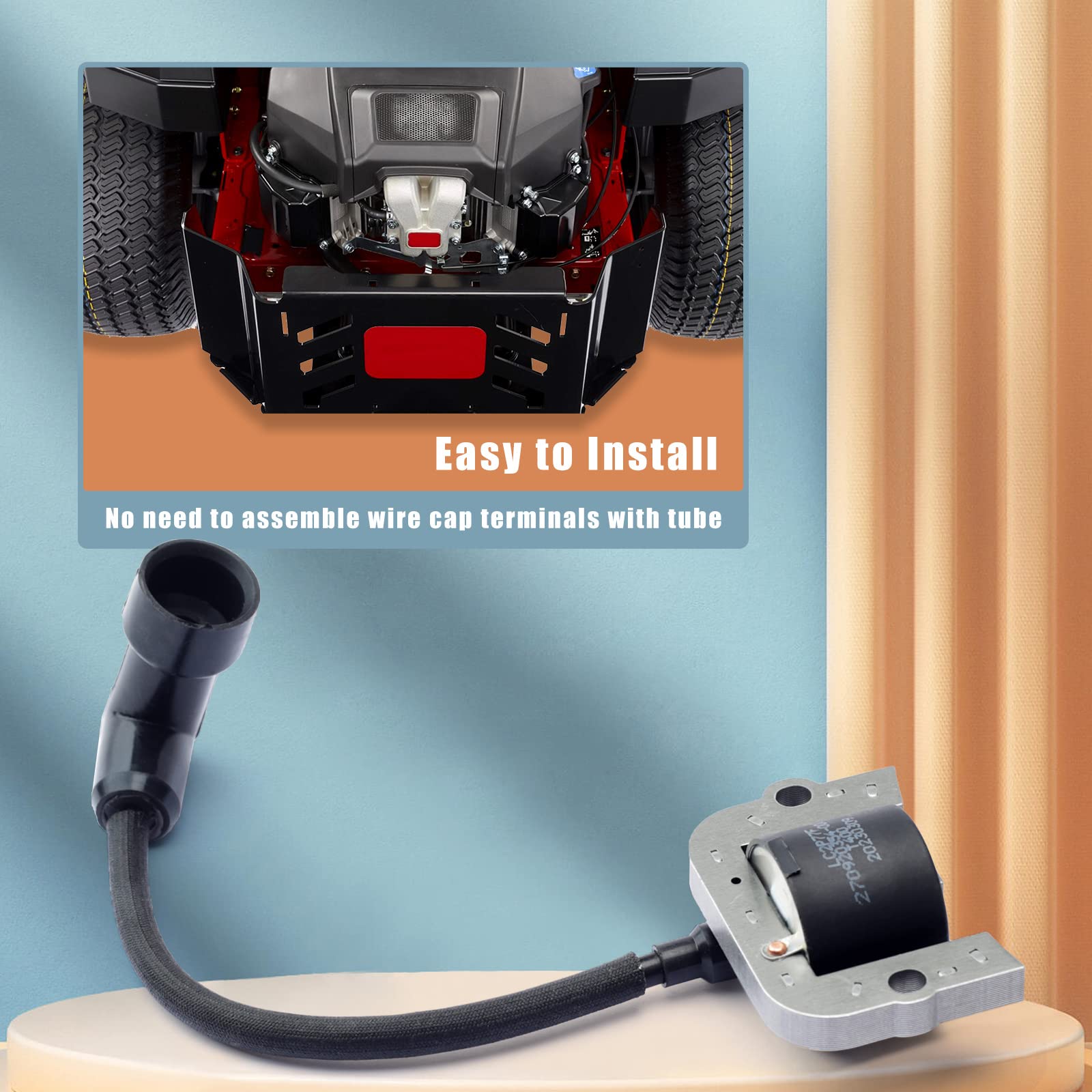 Dusledel workshop scene with coil and tools illustrating easy do-it-yourself replacement