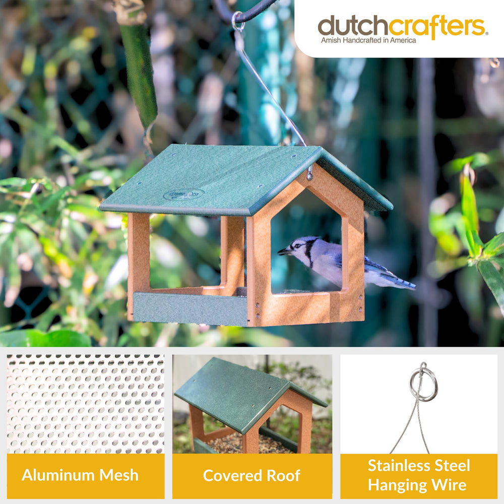 DutchCrafters aluminum mesh tray close-up showing airflow and reduced seed spoilage