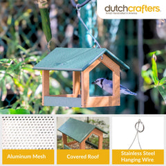 DutchCrafters aluminum mesh tray close-up showing airflow and reduced seed spoilage