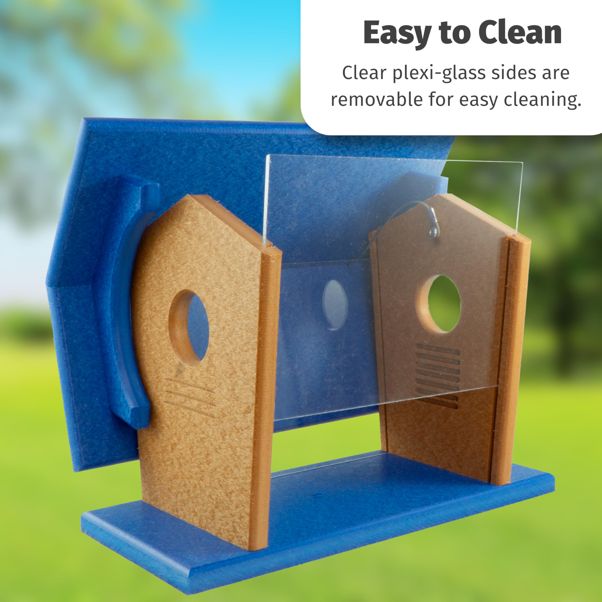DutchCrafters close-up of recycled high-density polyethylene texture durability
