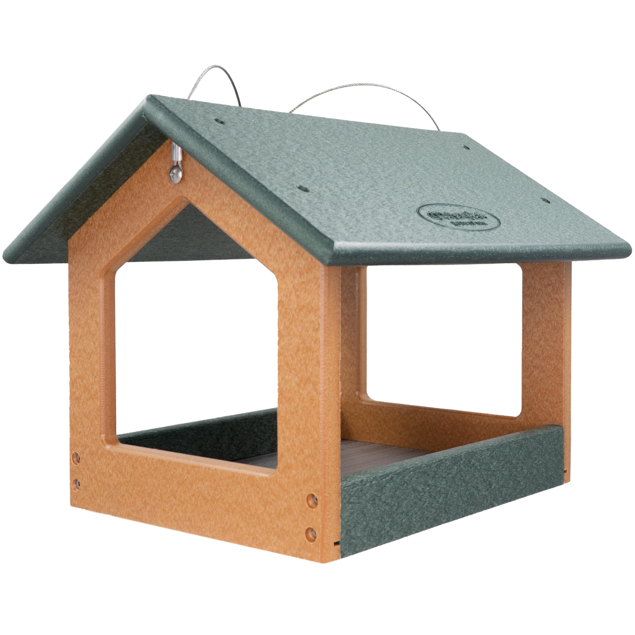 DutchCrafters recycled plastic texture close-up showing weatherproof, low-maintenance finish