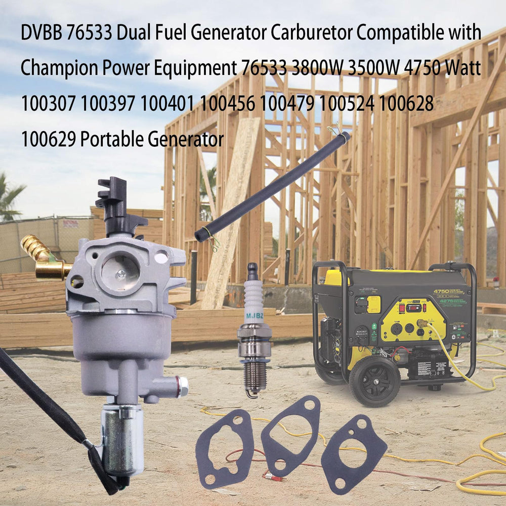DVBB 76533 installed on a generator demonstrating restored fuel delivery